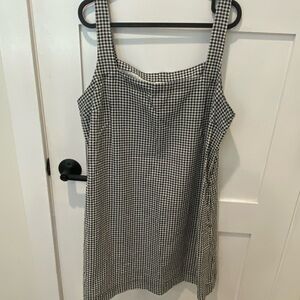 A New Day Monochrome Gingham Dress